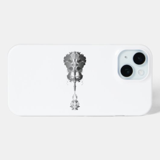 Nature’s Song: Forest Landscape Guitar Art Case-Mate iPhoneケース (裏面 (横))