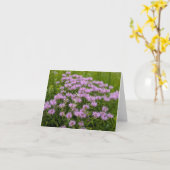 Nature’s Touch – Blank Greeting & Thank You Card カード (黄色い花)