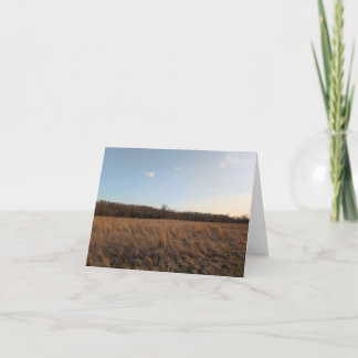 Nature’s Touch – Blank Greeting & Thank You Card サンキューカード