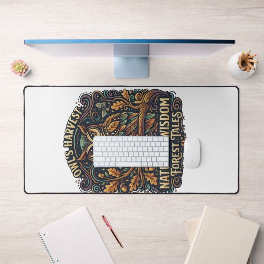 Nature’s Wisdom – Inspiring for Earth & Soul Lover デスクマット (オフィス1)