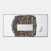 Nature’s Wisdom – Inspiring for Earth & Soul Lover デスクマット (キーボード&マウス)