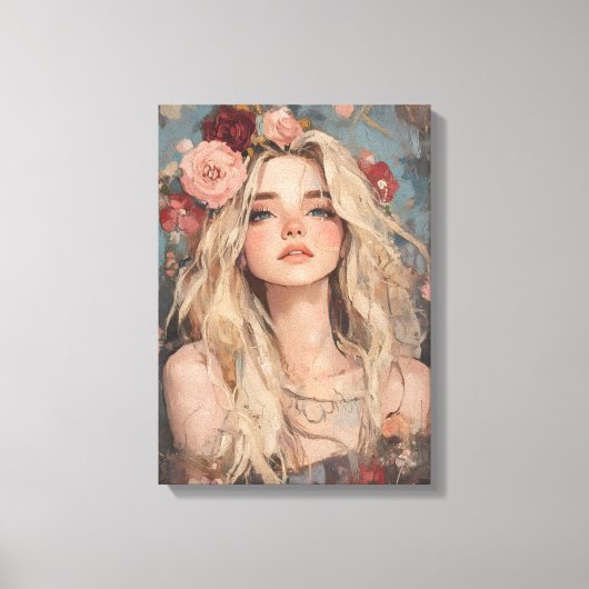 Nature Scenery Wall Art Canvas Peaceful Home Decor キャンバスプリント (正面)