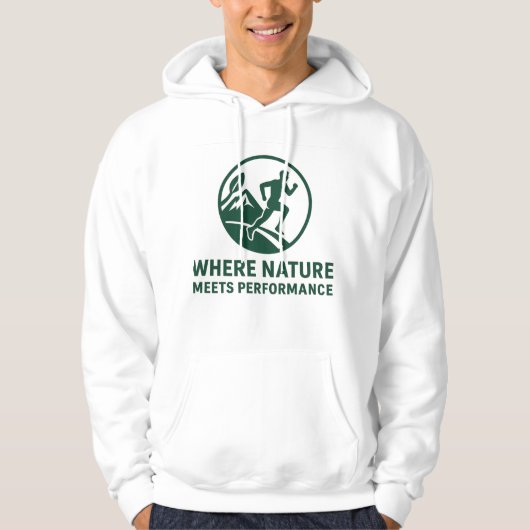 Nature & Sport Performance Hoodie パーカ (正面)