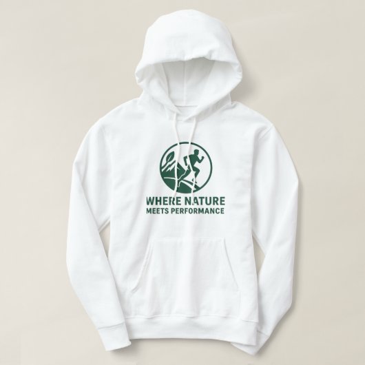 Nature & Sport Performance Hoodie パーカ (デザイン正面)