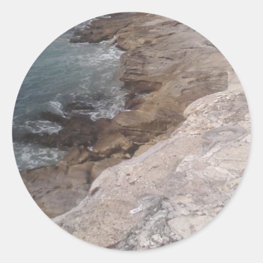 Nature stickers ラウンドシール (正面)