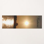 Nature sunset, zonsondergang  ヨガマット (正面(横))