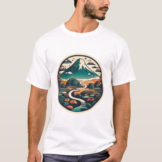 nature tシャツ (正面)