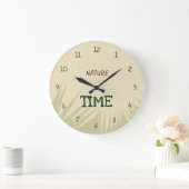 Nature Time Botanical ラージ壁時計 (ホーム)
