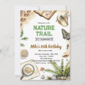 Nature Trail Birthday Invitation 招待状 (正面)