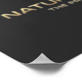 Nature Upgraded - Prismatic Crystal Deer Cyberpunk ポスター (角)