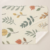 Nature Vintage Blankets シェルパブランケット (正面(横))