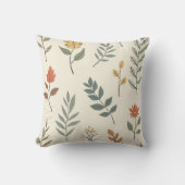 Nature Vintage Throw Pillows クッション (正面)