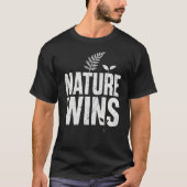 Nature Wins Tシャツ (正面)