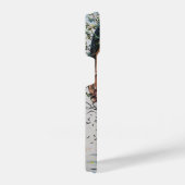 “Nature Within – Artistic Woman & Mountain River L iPhoneケース (右側面)