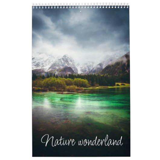 Nature wonderland v1 2023 calendar カレンダー (カバー)