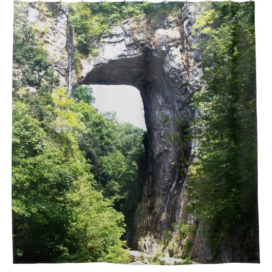 Nature's Archway - Natural Bridge シャワーカーテン (正面)