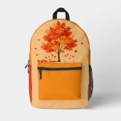 "Natures' Beauty" Backpack  プリントバックパック (正面)