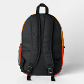 "Natures' Beauty" Backpack  プリントバックパック (裏面)