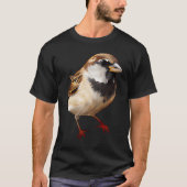 Nature's beauty  House Sparrow  1 Tシャツ (正面)
