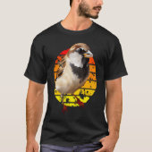 Nature's beauty House Sparrow Tシャツ (正面)