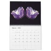 Nature's Beauty Mirrored Photography  カレンダー (2月 2026)