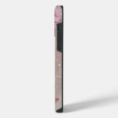 Nature's Canvas: バタフライ＆フラワー iPad カバー (左側面)