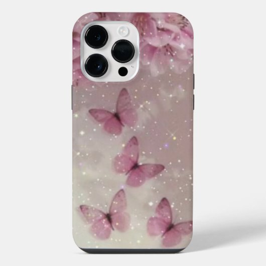 Nature's Canvas: バタフライ＆フラワー iPad カバー (裏面)
