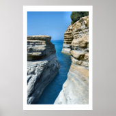 Natures Cut - Corfu Island Seascape Posts ポスター (正面)