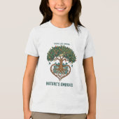 Nature's Embrace Heart Tree Tee トライブレンドＴシャツ (正面)