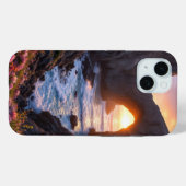 Nature's Gateway: The Flowering Sea Arch Case-Mate iPhoneケース (裏面 (横))