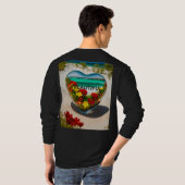 Nature's Heartbeat – 基本長袖Tシャツ(ウィット) Tシャツ (裏面フル)