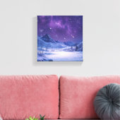 Nature's Lullaby Underneath the Stars キャンバスプリント (インサイチュ (リビング))