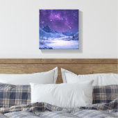 Nature's Lullaby Underneath the Stars キャンバスプリント (インサイチュ (寝室))