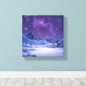 Nature's Lullaby Underneath the Stars キャンバスプリント (インサイチュ (ウッドフロア))