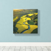 Nature's Lullaby Underneath the Sun キャンバスプリント (インサイチュ (ウッドフロア))