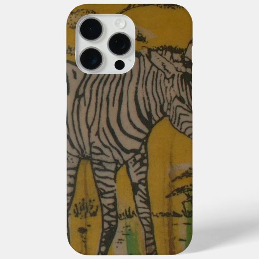 Nature's Majesty: Kenya African Safari Zebra Print Case-Mate iPhoneケース (裏面)