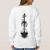 "Nature's Melody" スウェットシャツ (裏面)