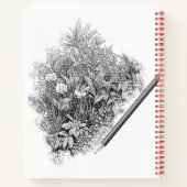 Nature's Palette自然Sketchbook Personalization ノートブック (裏面)