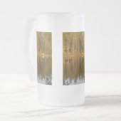 Nature's Reflections mug -スタイル、カラーを選択 フロストグラスビールジョッキ (正面左)