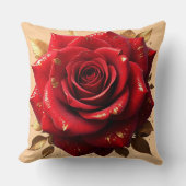 "Nature's Romantic Bloom" クッション (正面)