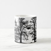 Nature's Serenity Coffee Mug – Tree & Forest Art コーヒーマグカップ (中央)