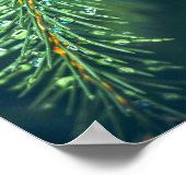 Nature's Tapestry:美しいのキャプチャ葉 ポスター (角)