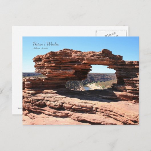 Nature's Window, Kalbarri – はがき (正面/裏面)