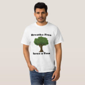 Naturist T-shirt "Saves the Earth" Tシャツ (正面フル)