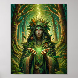 Naturmagierin: Verbindung zur Erde ポスター