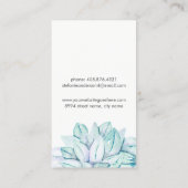 Naturopathの名刺 名刺 (裏面)