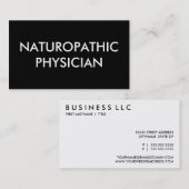 naturopathic医者 名刺 (正面/裏面)