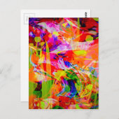 Natut Abstrakt 6 ポストカード (正面/裏面)