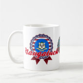 Naugatuck、CT コーヒーマグカップ (左)
