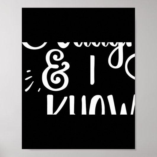 Naughty And I Know It Funny Christmas Baby T Shirt ポスター (正面)